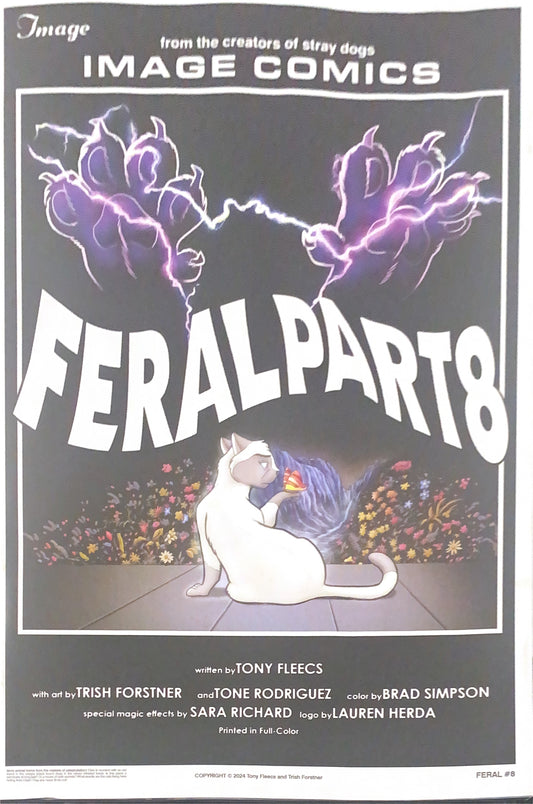 IMAGE COMICS FERAL #8 COVER B