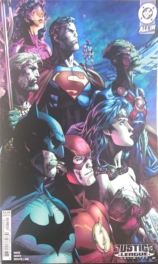 DC COMICS JUSTICE LEAGUE UNLIMITED #1 COVER B