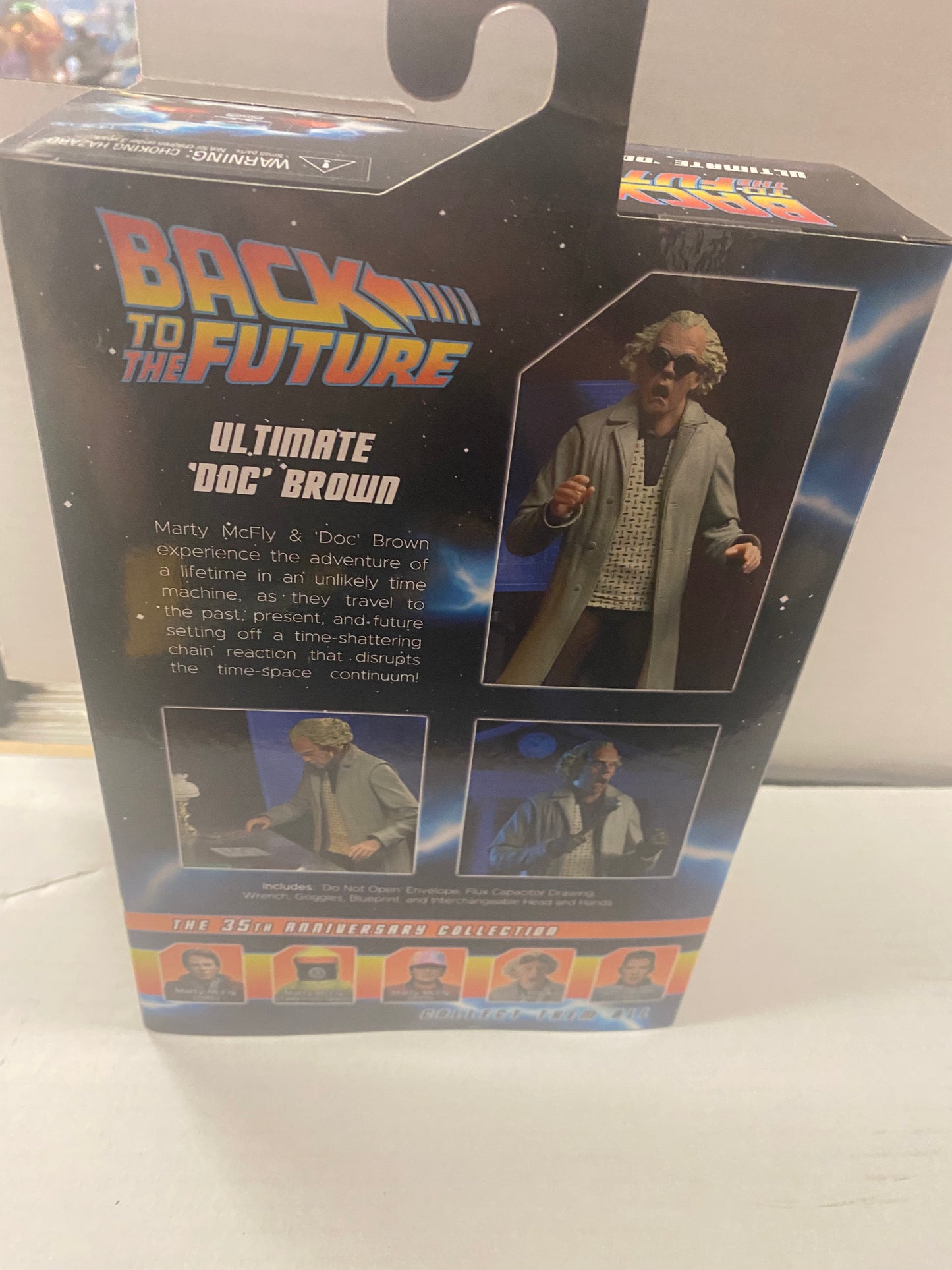 NECA ULTIMATE DOC BROWN BACK TO THE FUTURE 35TH