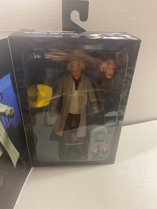 NECA ULTIMATE DOC BROWN BACK TO THE FUTURE 35TH