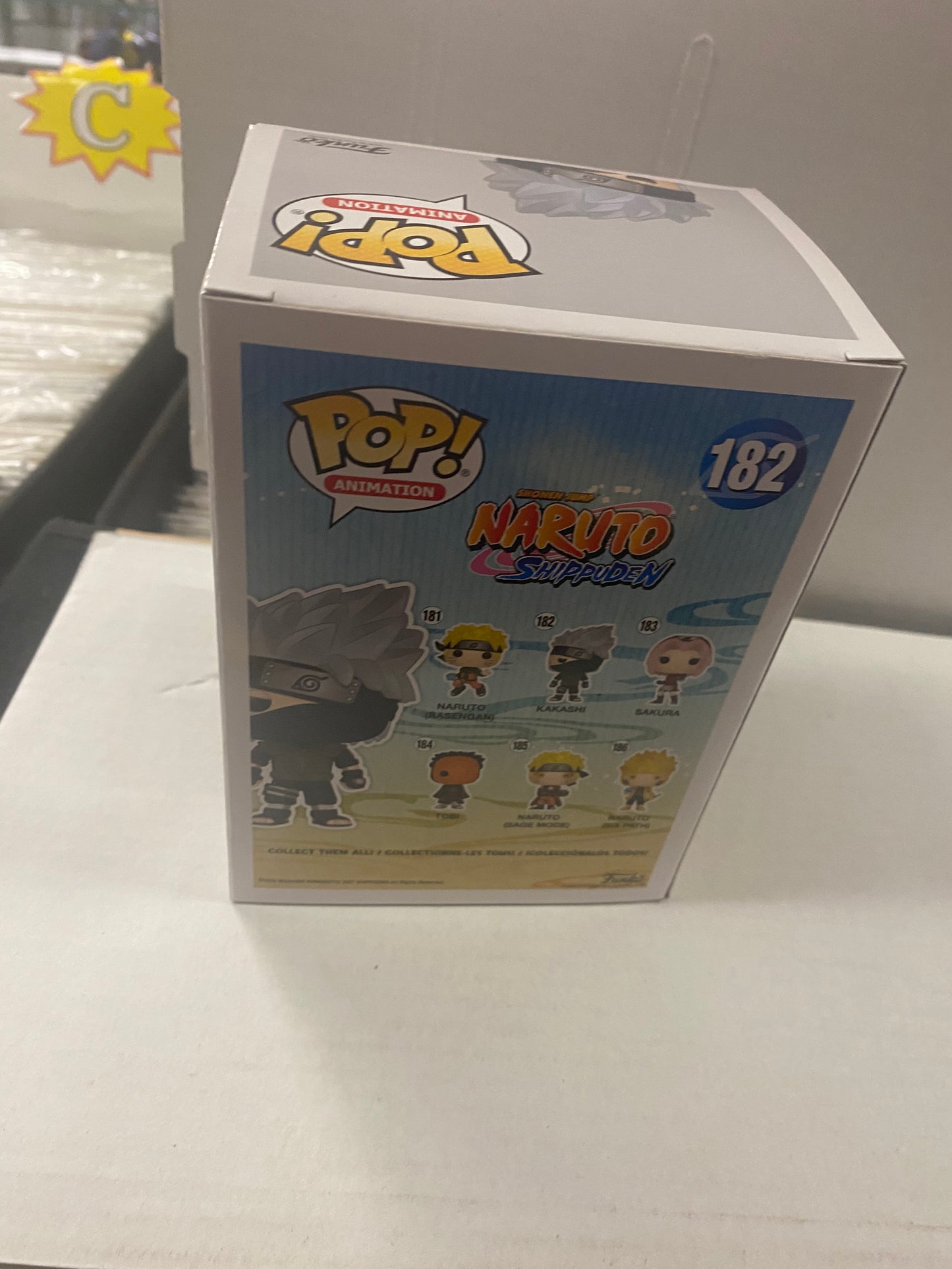 FUNKO POP ANIMATION NARUTO SHIPPUDEN #182 KAKASHI