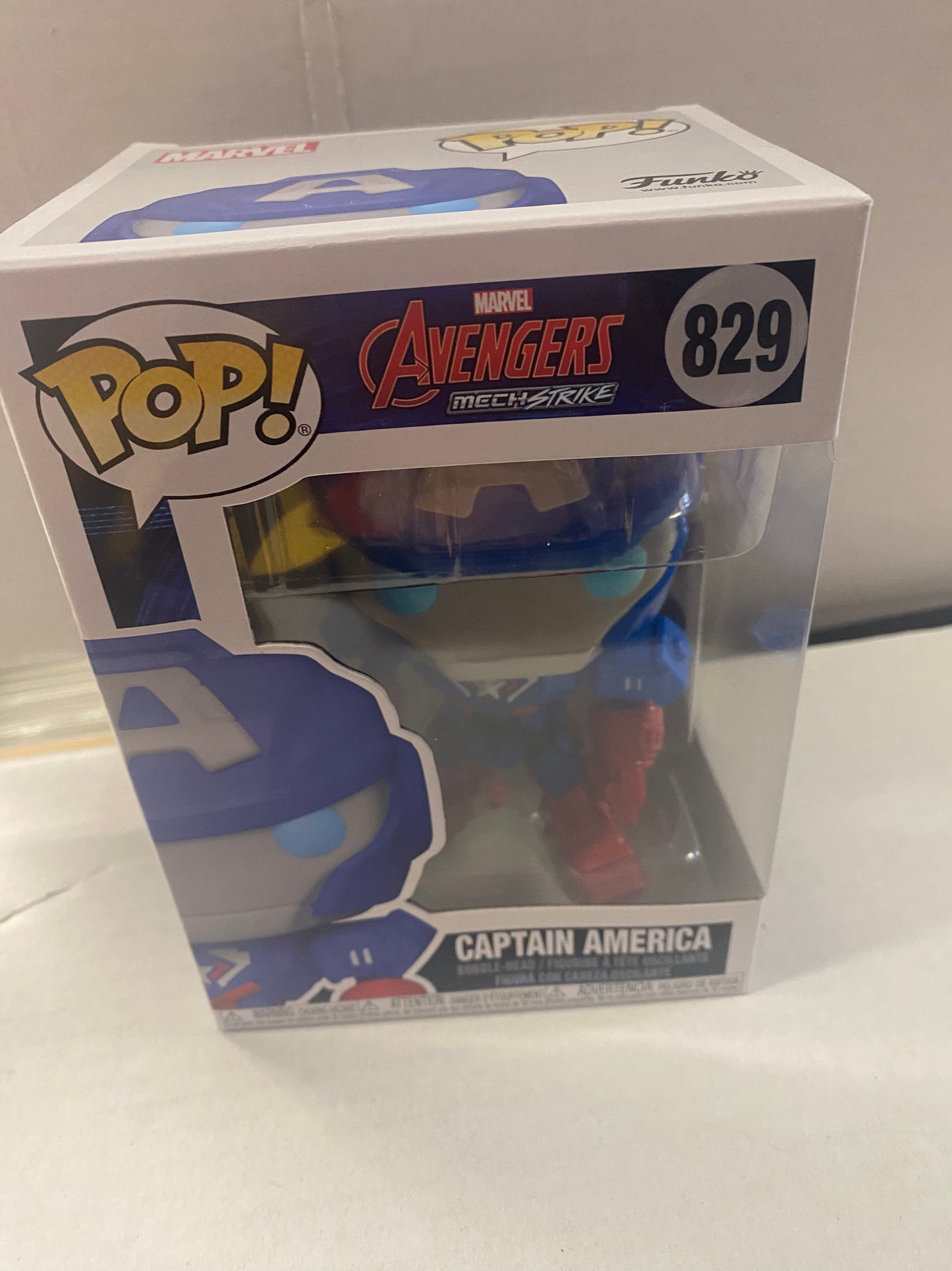 FUNKO AVENGERS MECHSTRIKE #829 CAPTAIN AMERICA