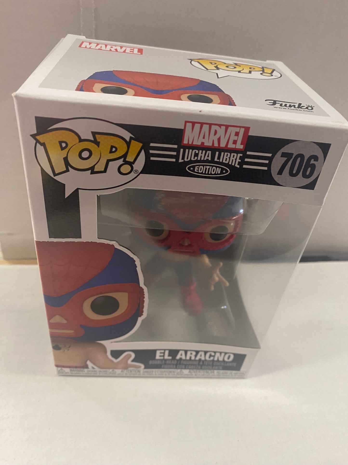 FUNKO MARVEL LUCHA LIBRE EDITION #706 EL ARACNO