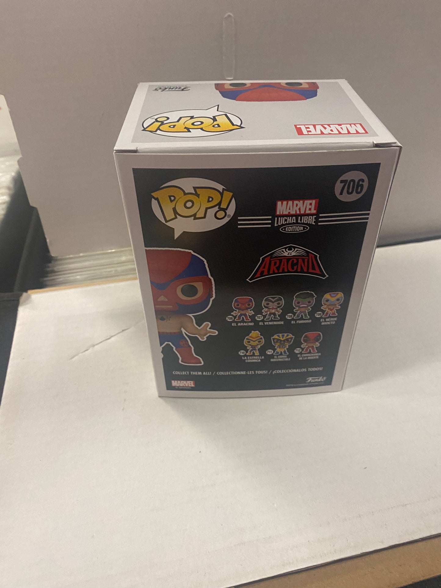 FUNKO MARVEL LUCHA LIBRE EDITION #706 EL ARACNO