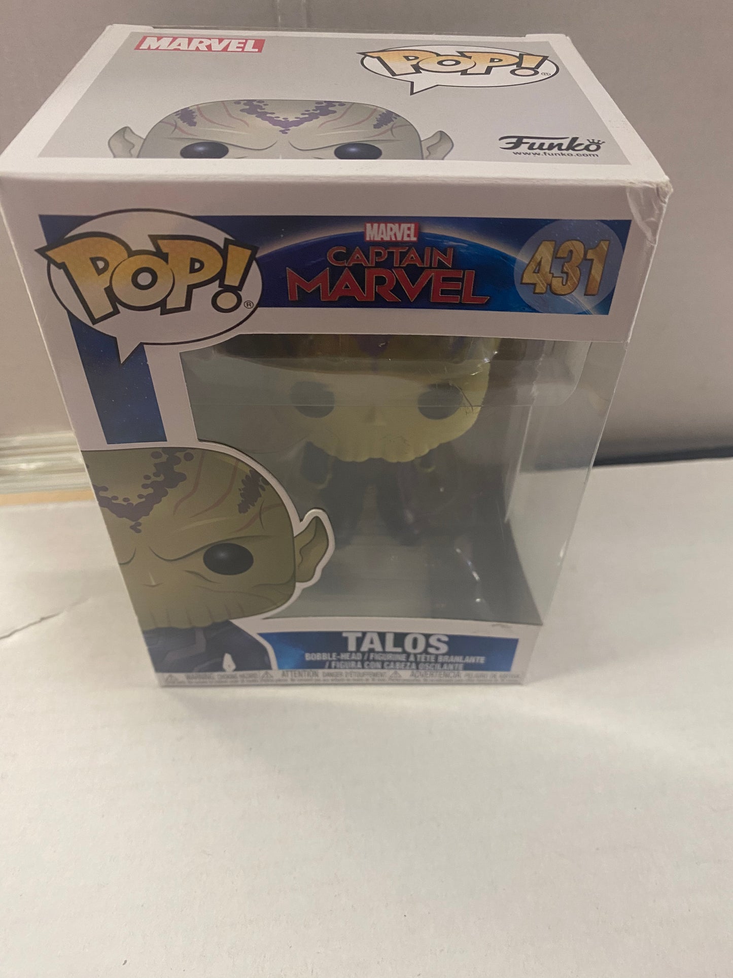 FUNKO CAPTAIN MARVEL #431 TALOS