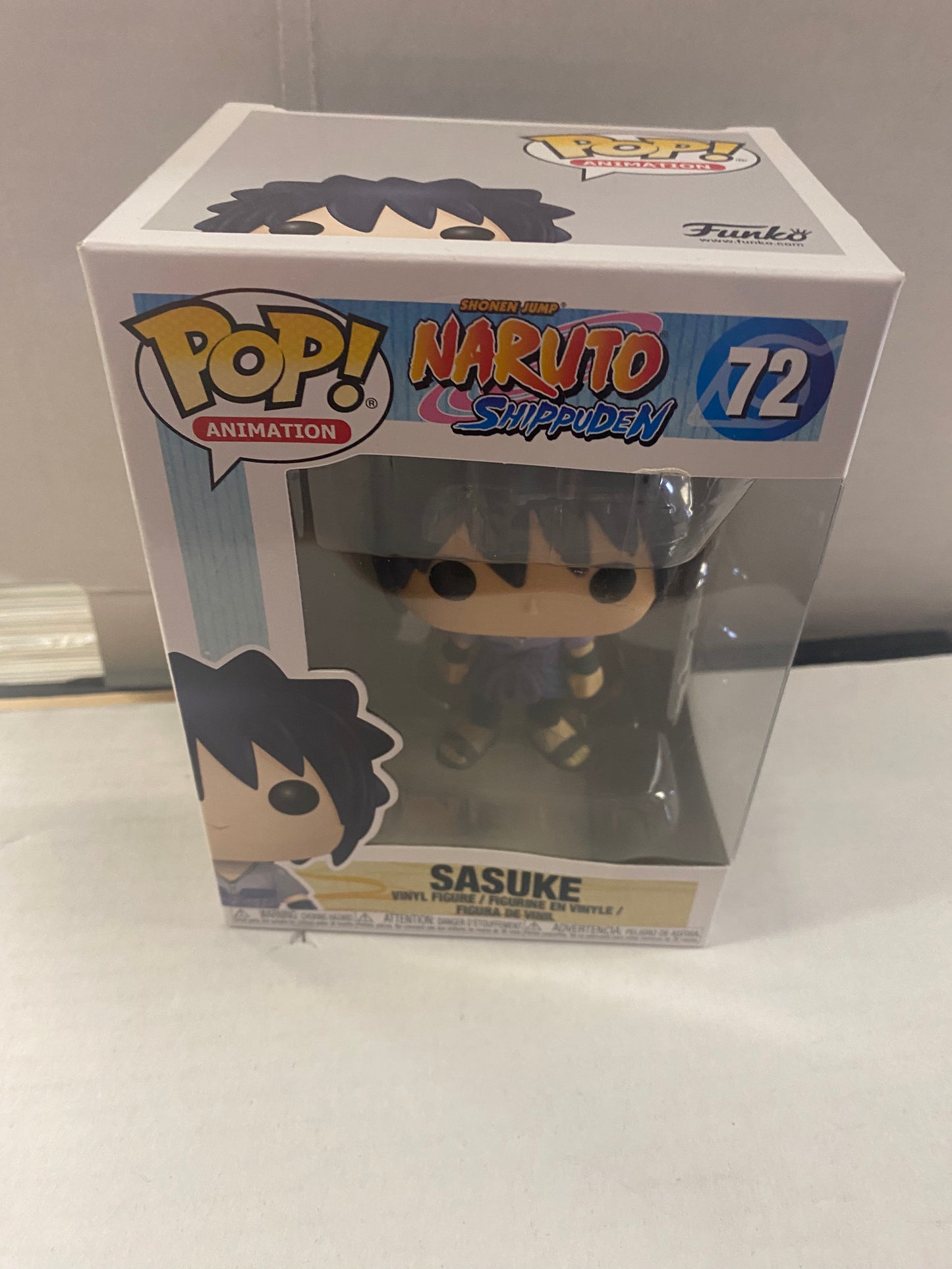 FUNKO POP ANIMATION NARUTO SHIPPUDEN #72 SASUKE