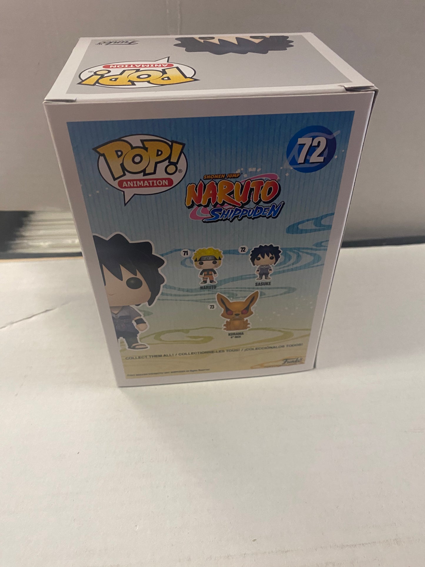 FUNKO POP ANIMATION NARUTO SHIPPUDEN #72 SASUKE