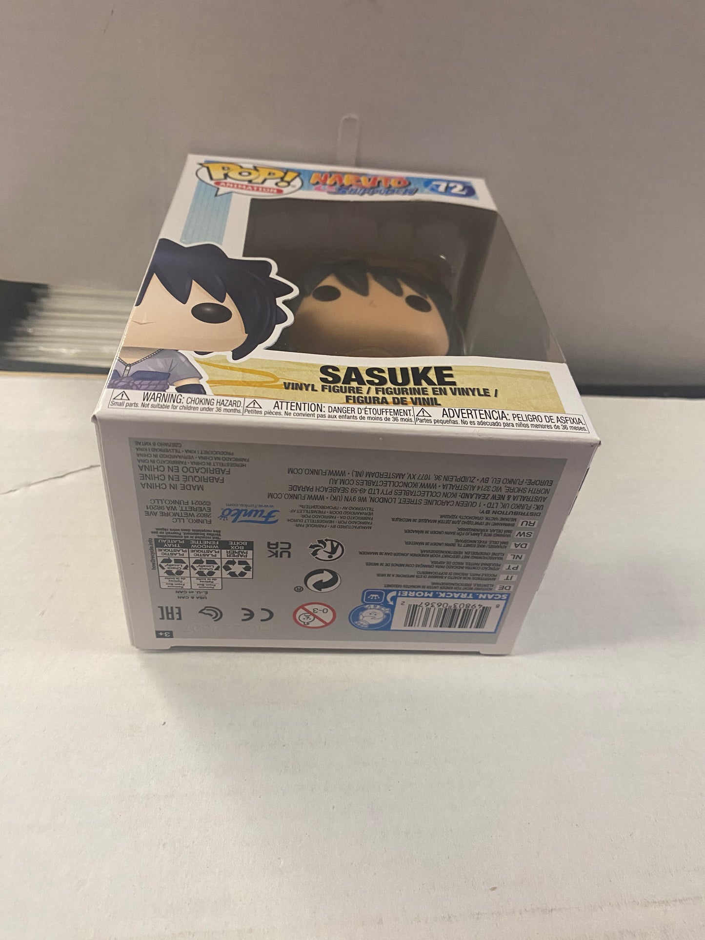 FUNKO POP ANIMATION NARUTO SHIPPUDEN #72 SASUKE