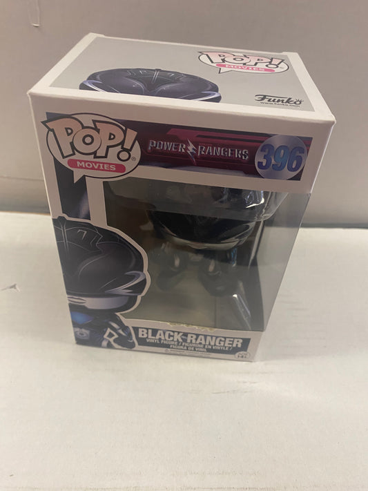 FUNKO POP MOVIES POWER RANGERS #396 BLACK RANGER