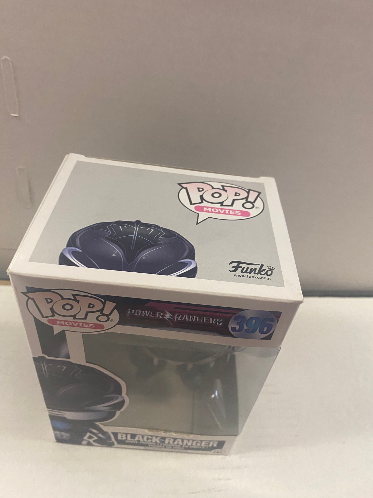 FUNKO POP MOVIES POWER RANGERS #396 BLACK RANGER