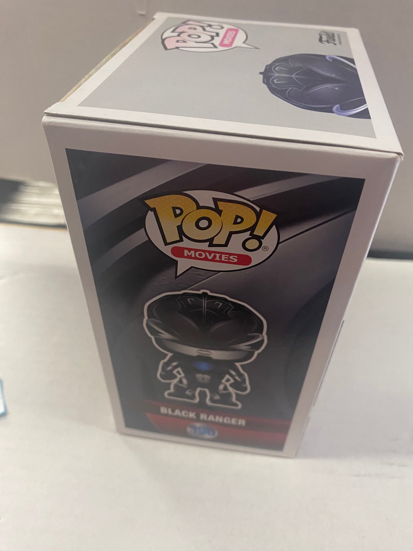 FUNKO POP MOVIES POWER RANGERS #396 BLACK RANGER