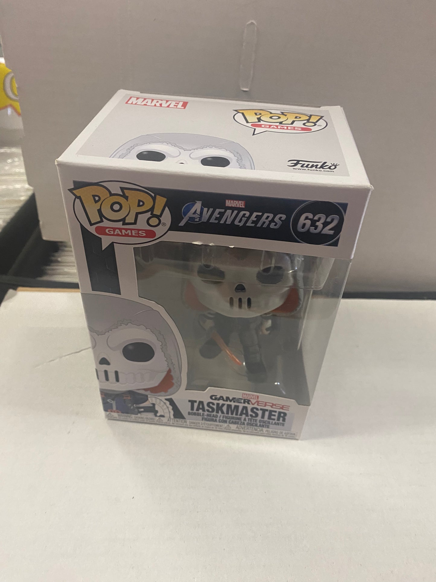 FUNKO POP GAMES AVENGERS #632 GAMERVERSE TASKMASTER