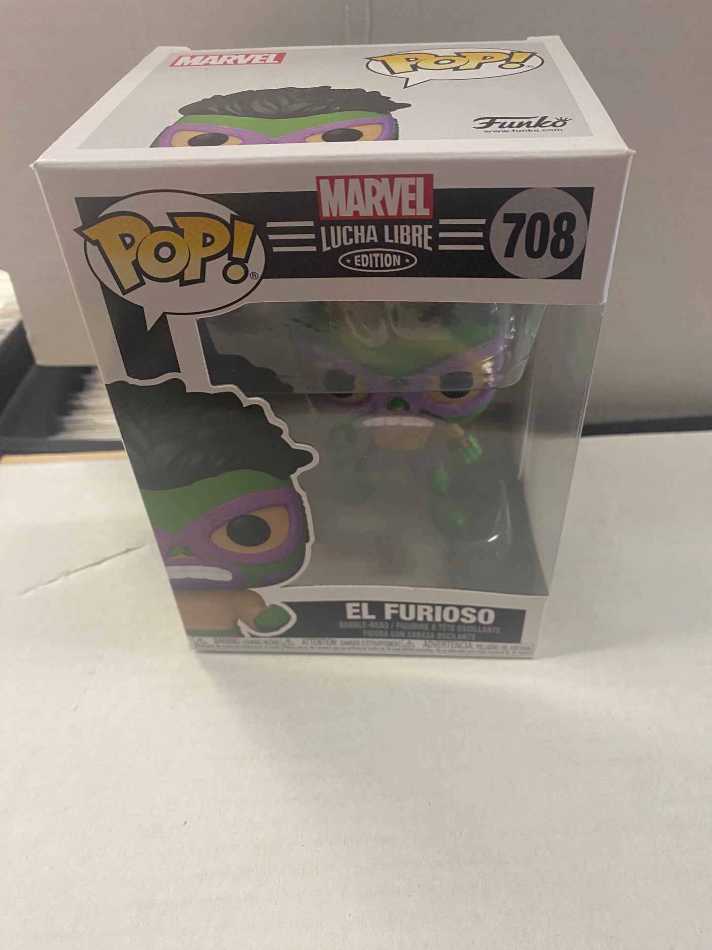 FUNKO MARVEL LUCHA LIBRE EDITION #708 EL FURIOSO