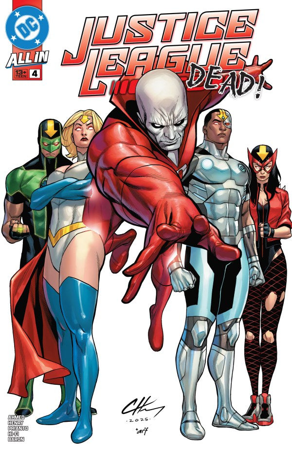 DC COMICS JUSTICE LEAGUE RED #4 1025