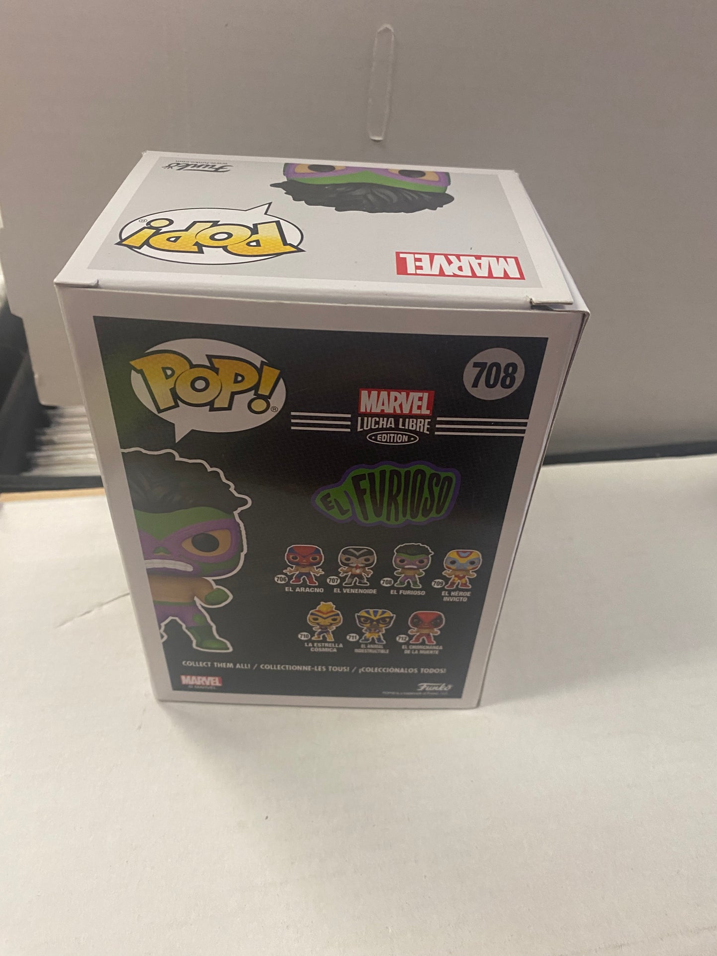 FUNKO MARVEL LUCHA LIBRE EDITION #708 EL FURIOSO