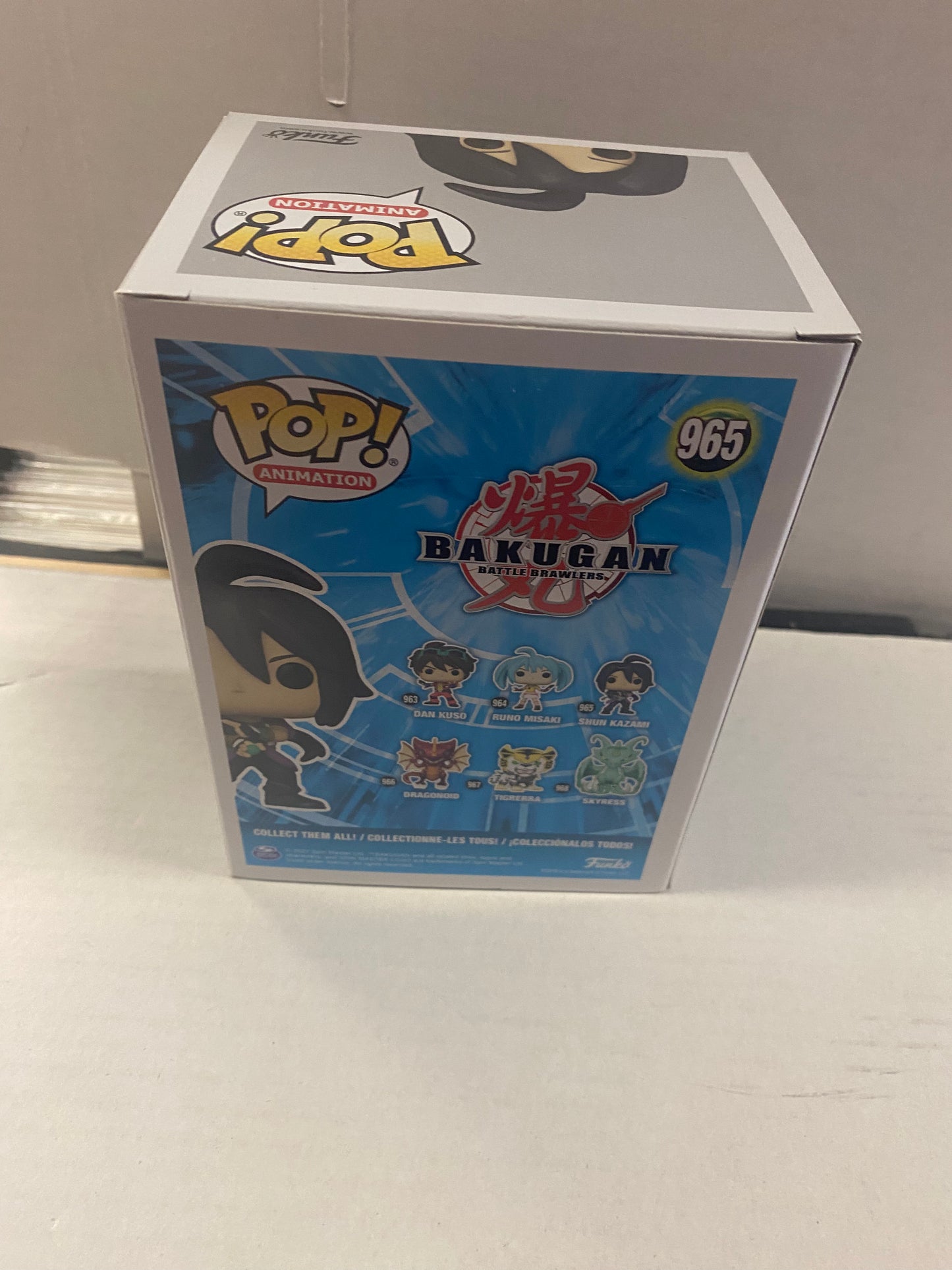 FUNKO POP ANIMATION BAKUGAN #965 SHUN KAZAMI