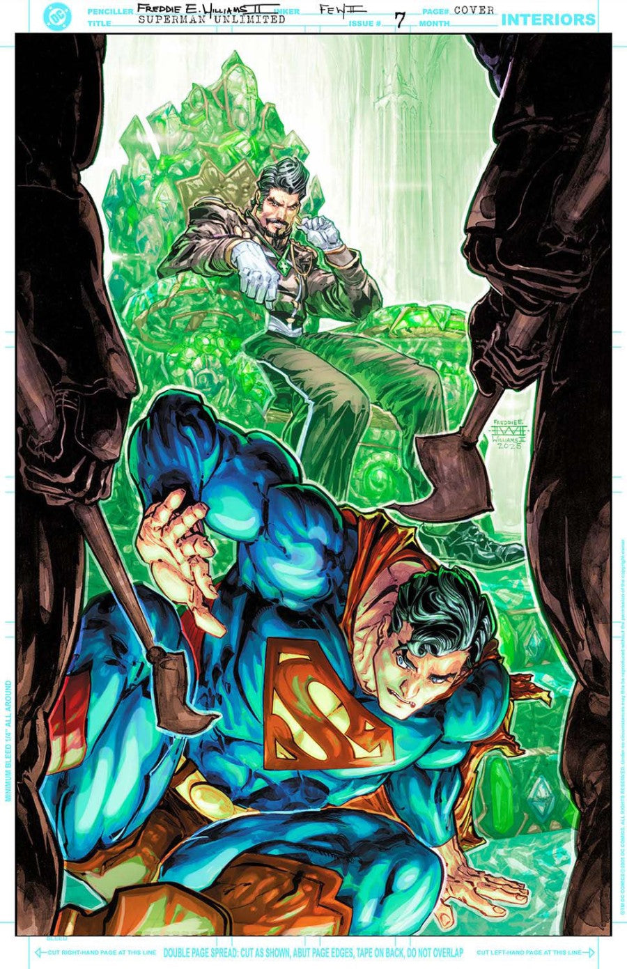 DC COMICS SUPERMAN UNLIMITED #7 CVR D