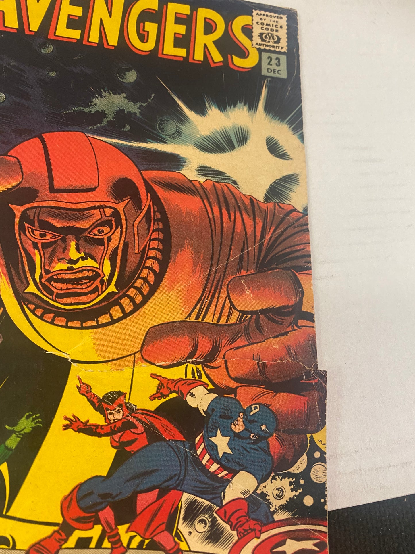 MARVEL COMICS AVENGERS #23 (1965) 1ST APPEARANCE RAVONNA RENSLAYER