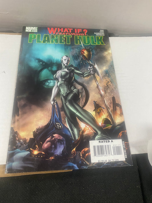 MARVEL COMICS WHAT IF PLANET HULK #1 (2007) 1ST APPEARANCE OF SKAAR SON OF HULK