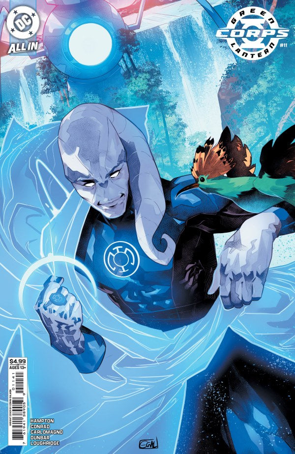 GREEN LANTERN CORPS #11 CVR D EDWIN GALMON CARD STOCK VAR