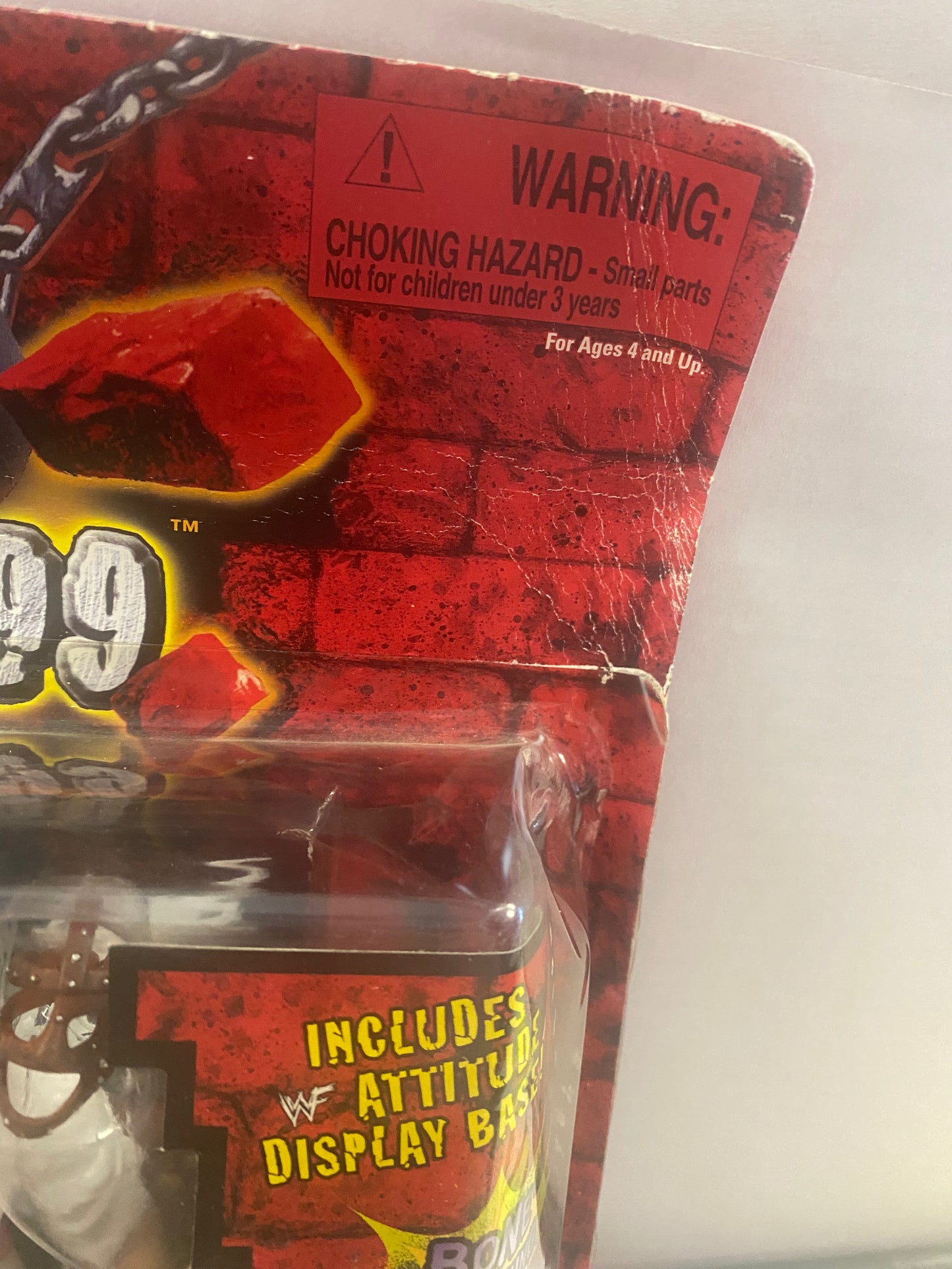 JAKKS PACIFIC  WWF 2 TUFF 4 THE ROCK AND MANKIND (1999)