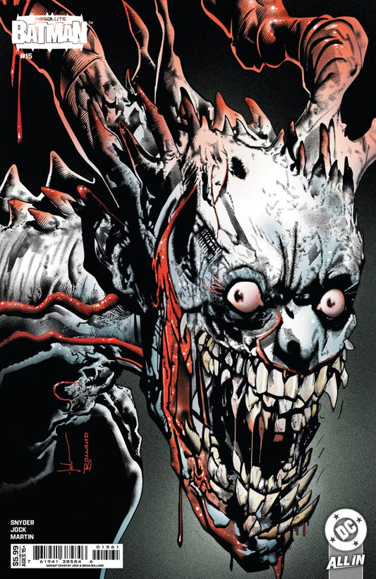 DC COMICS ABSOLUTE BATMAN #15 CVR D BRIAN BOLLAND VARIANT FIRST JOKER