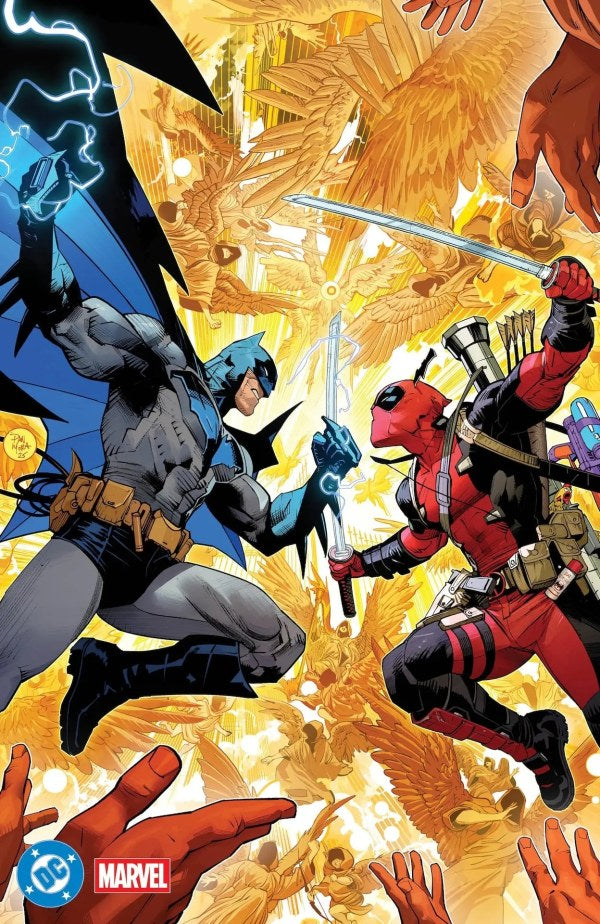 DC/MARVEL COMICS BATMAN DEADPOOL #1 FOIL COVER 1025