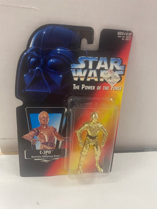 KENNER STAR WARS THE POWER OF THE FORCE C-3PO (1995)