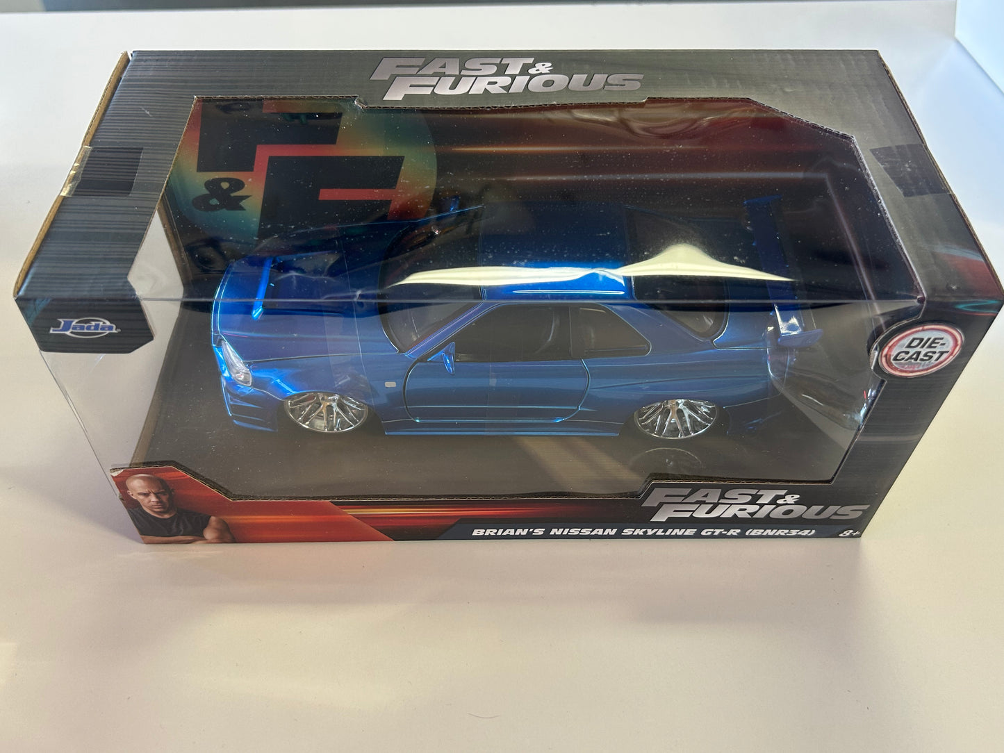 Jada Fast & Furious Brian’s Nissan Skyline GT-R (BNR34)
