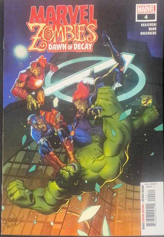 MARVEL COMICS MARVEL ZOMBIES DAWN OF DECAY #4