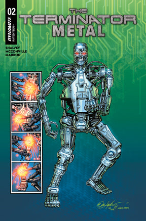 DYNAMITE COMICS TERMINATOR METAL #2 CVR D
