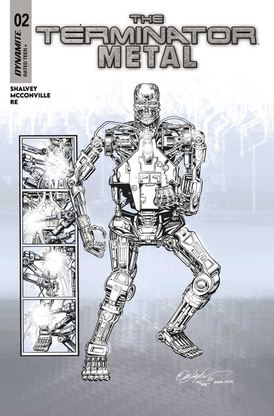 DYNAMITE COMICS TERMINATOR METAL #2 1:5