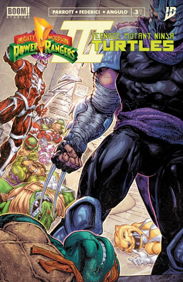 BOOM STUDIOS MIGHTY MORPHIN POWER RANGERS/ TMNT III  #3 of 5