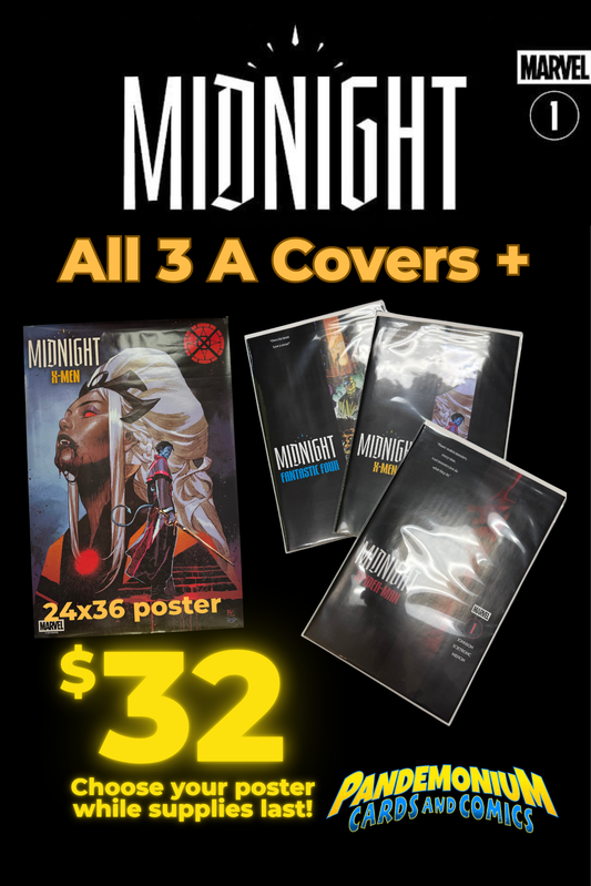 MIDNIGHT BUNDLE 3PK A COVERS AND POSTER