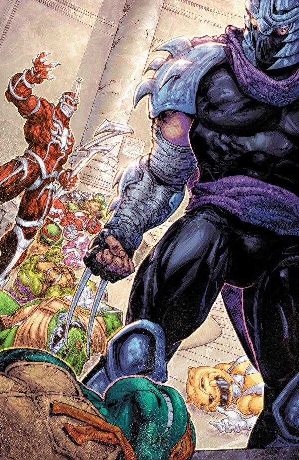 BOOM STUDIOS MIGHTY MORPHIN POWER RANGERS/ TMNT III  #3 of 5 1:5 VIRGIN