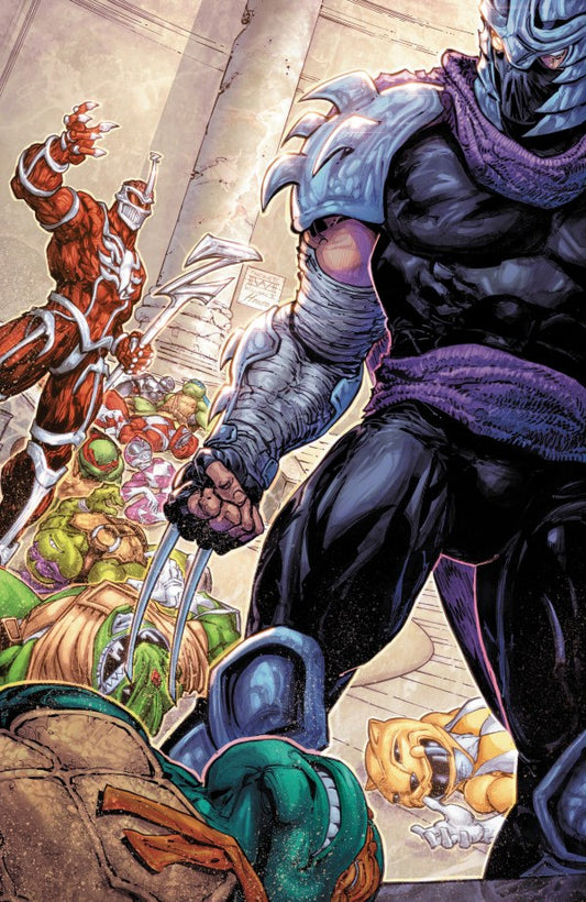 BOOM STUDIOS MIGHTY MORPHIN POWER RANGERS/ TMNT III  #3 of 5 1:5 VIRGIN