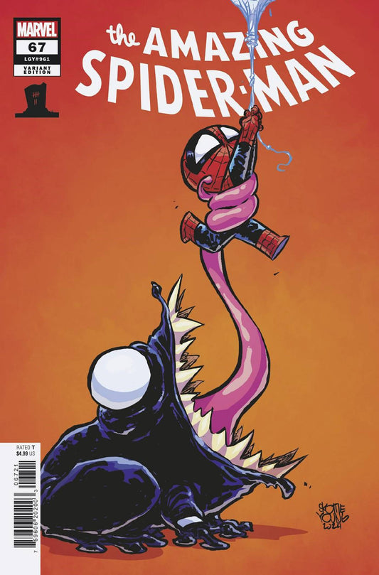 MARVEL COMICS AMAZING SPIDER-MAN #67 SCOTTIE YOUNG VARIANT