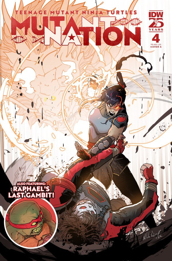 IDW PUBLISHING TEENAGE MUTANT NINJA TURTLES MUTANT NATION #4