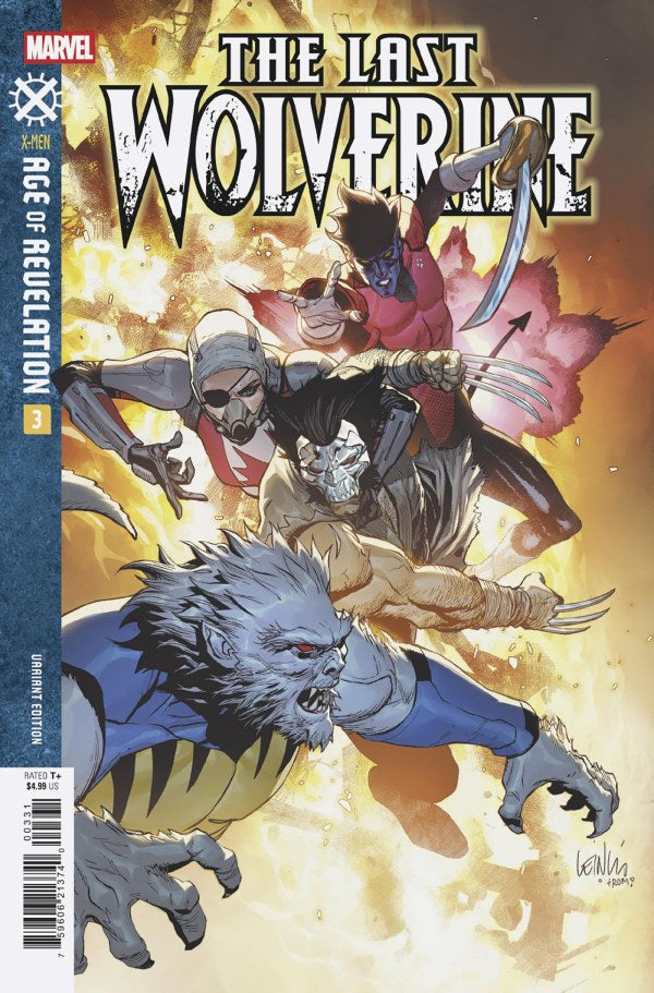 MARVEL COMICS THE LAST WOLVERINE #3 LEINIL YU VARIANT [AOR]
