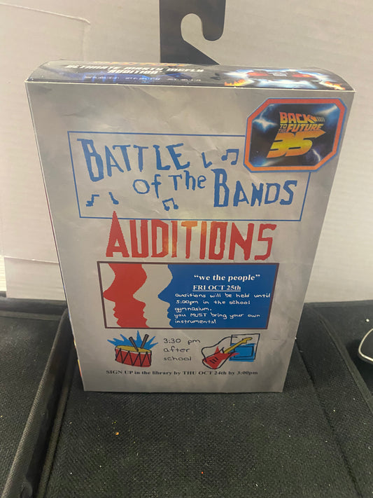 NECA BACK TO THE FUTURE BATTLE OF THE BANDS ULTIMATE MARTY