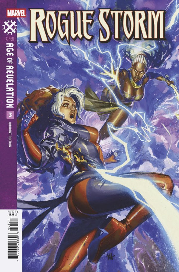 MARVEL COMICS ROGUE STORM #3 BEN HARVEY VARIANT [AOR]