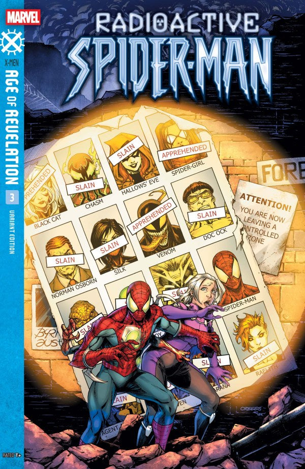 MARVEL COMICS RADIOACTIVE SPIDER-MAN #3 CREEES LEE VARIANT [AOR]