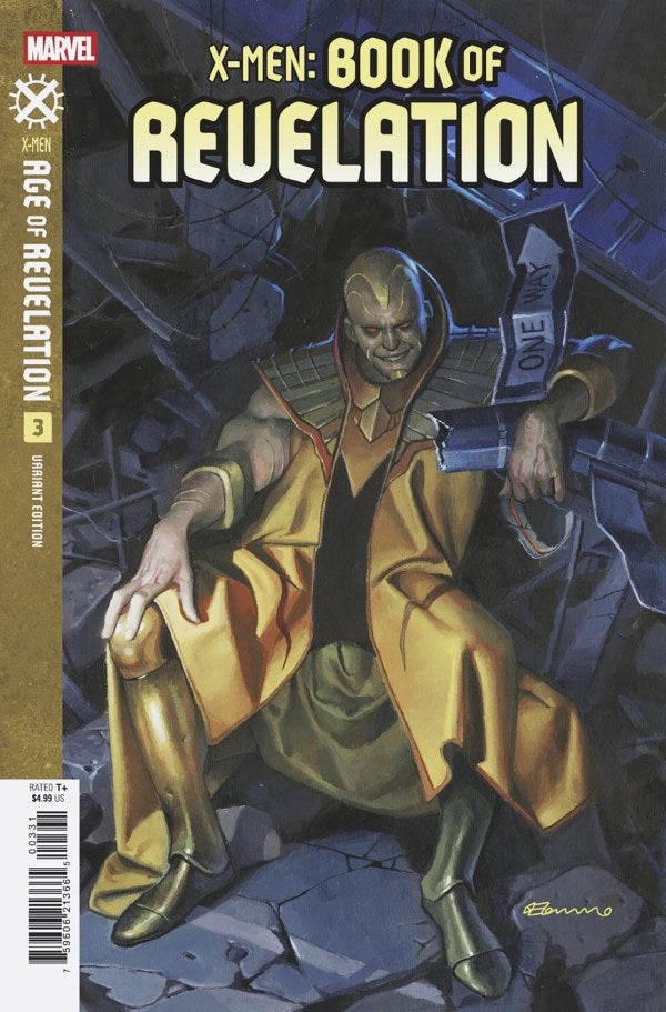 MARVEL COMICS X-MEN: BOOK OF REVELATION #3 FABRIZIO DE TOMMASO VARIANT [AOR]