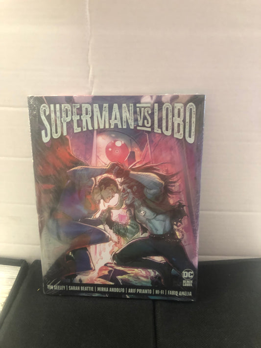 DC  COMICS SUPERMAN VS LOBO HARDCOVER (2022)