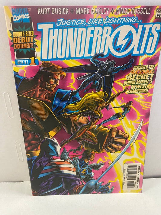 MARVEL COMICS THUNDERBOLTS #1 (1997) 2ND PRINT