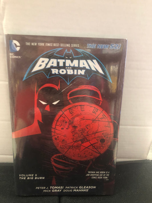 DC COMICS BATMAN AND ROBIN NEW 52 VOLUME 5 THE BIG BURN (2012)