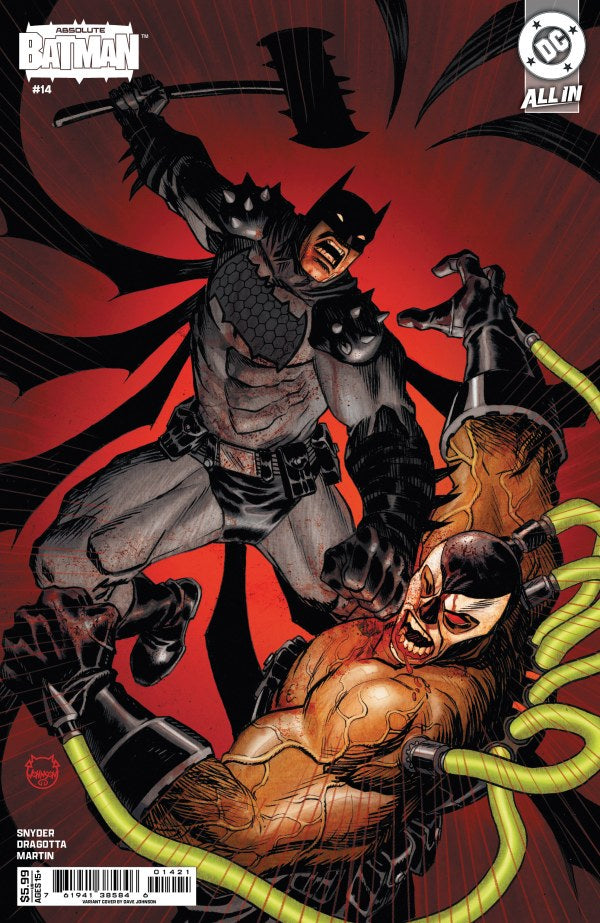 DC COMICS ABSOLUTE BATMAN #14 CVR B DAVE JOHNSON CARD STOCK VAR