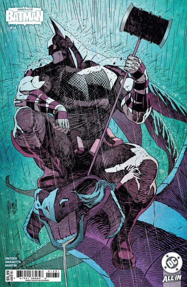DC COMICS ABSOLUTE BATMAN #14 CVR C GUILLEM MARCH CARD STOCK VAR