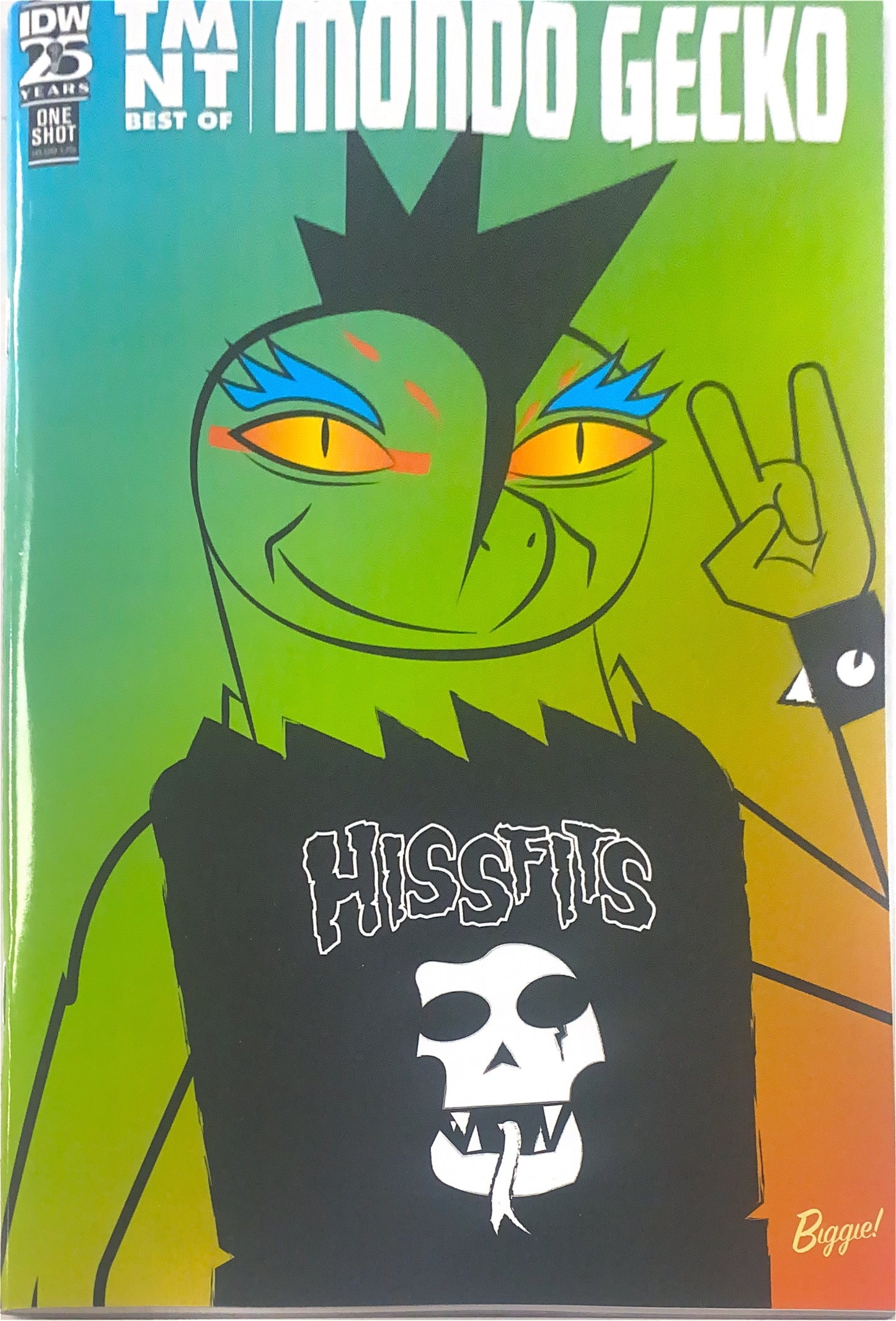 IDW PUBLISHING TEENAGE MUTANT NINJA TURTLES BEST OF MONDO GECKO 1025