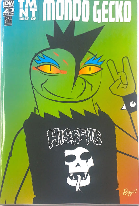 IDW PUBLISHING TEENAGE MUTANT NINJA TURTLES BEST OF MONDO GECKO 1025